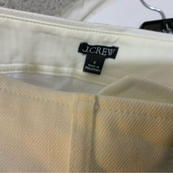 J.Crew high rise Linen Blend Cuffed Shorts size 0 - Picture 8 of 9